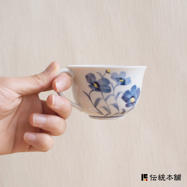 送料無料】 コーヒーカップ お花畑 ペア / セット ソーサー ティー