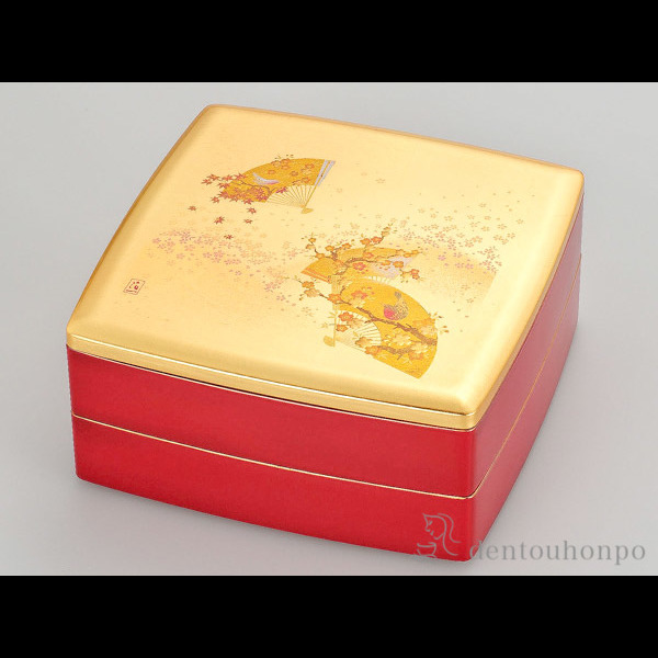 送料無料】 うららか 胴張オードブル重 / 箔一 お正月 新年 おせち