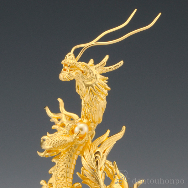 送料無料】 純金 瑞雲昇龍 E 28g / 光則（金工芸） 高級 コレクション
