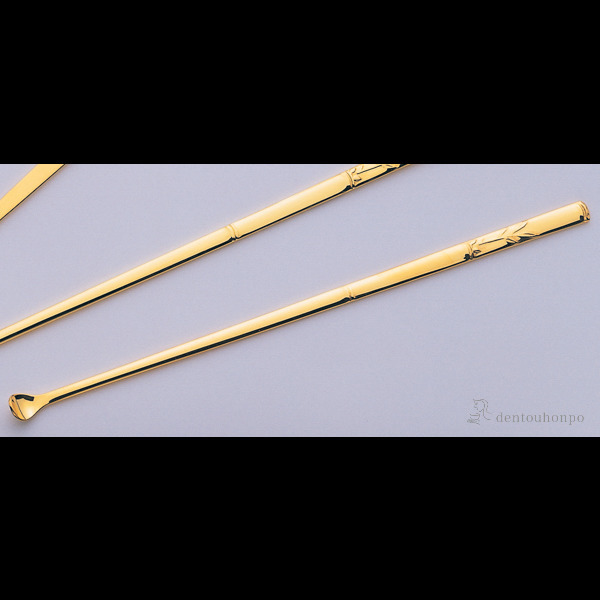 送料無料】 K18 耳かき 竹 / 匠 高級 耳掻き お土産 ブランド 東京