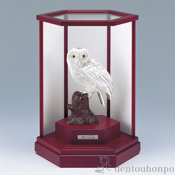 送料無料】 銀製 フクロウ A 400g / 高級 コレクション 美術品 工芸品