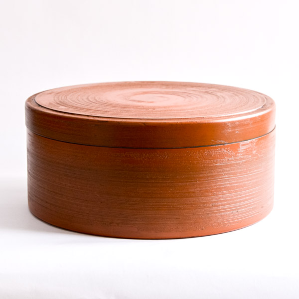 送料無料】 茶櫃 刷毛錆 根来 11号 / 茶びつ 茶道具 お茶 入れ物