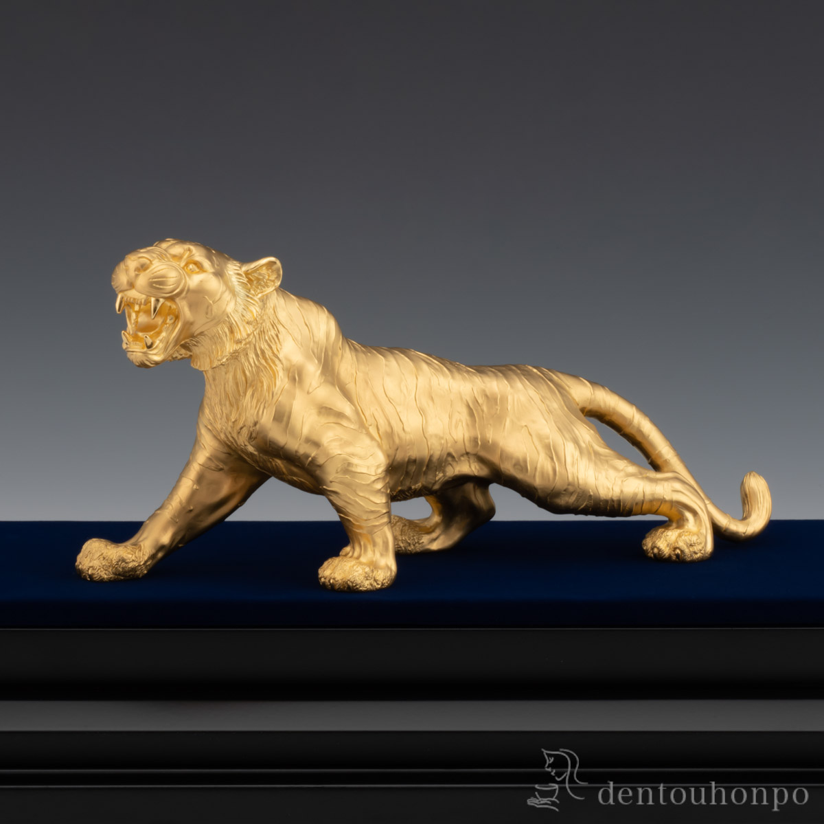 送料無料】 純金 王虎 B 120g / 高級 コレクション 美術品 工芸品 伝統