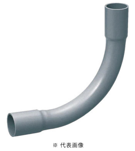 電材 BLUEWOOD / 未来工業 N-36 ノーマルベンド 適合管VE36 色グレー