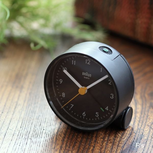Braun ブラウン アラームクロック AB5 黒 コンパクトクロック 未使用品