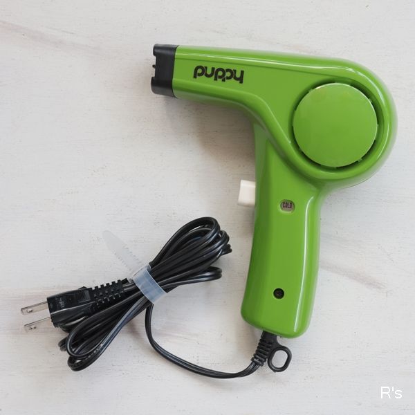 PUPPY レトロドライヤー OD-400 グリーン 未使用品（を4792