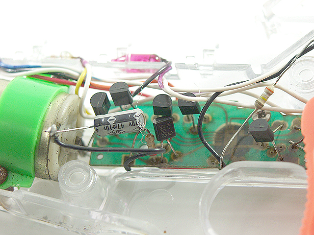 ショックレーザーガン シースルータイプ （おもちゃの修理3）