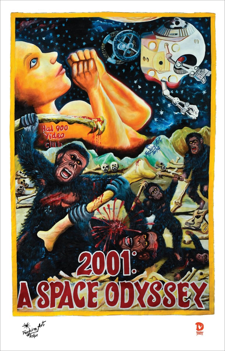 Ghanaian Hand-Painted Movie Posters For Hollywood Blockbusters