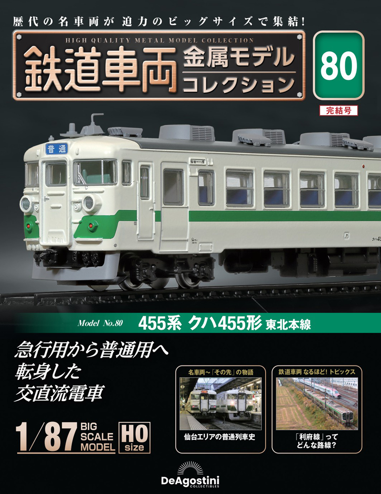 鉄道車両 金属モデルコレクション | デアゴスティーニ公式