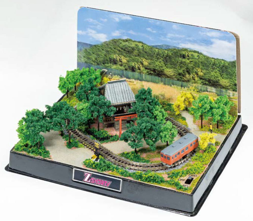 ロクハン Zショーティ ミニレイアウト＆専用情景セット〈鎮守の森