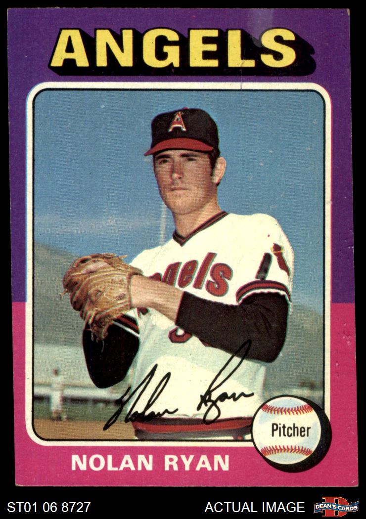 1975 Topps #500 Nolan Ryan