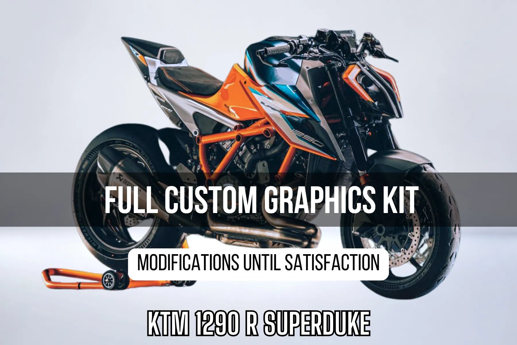 KTM 1290 R SUPERDUKE 100% Custom Decal Kit