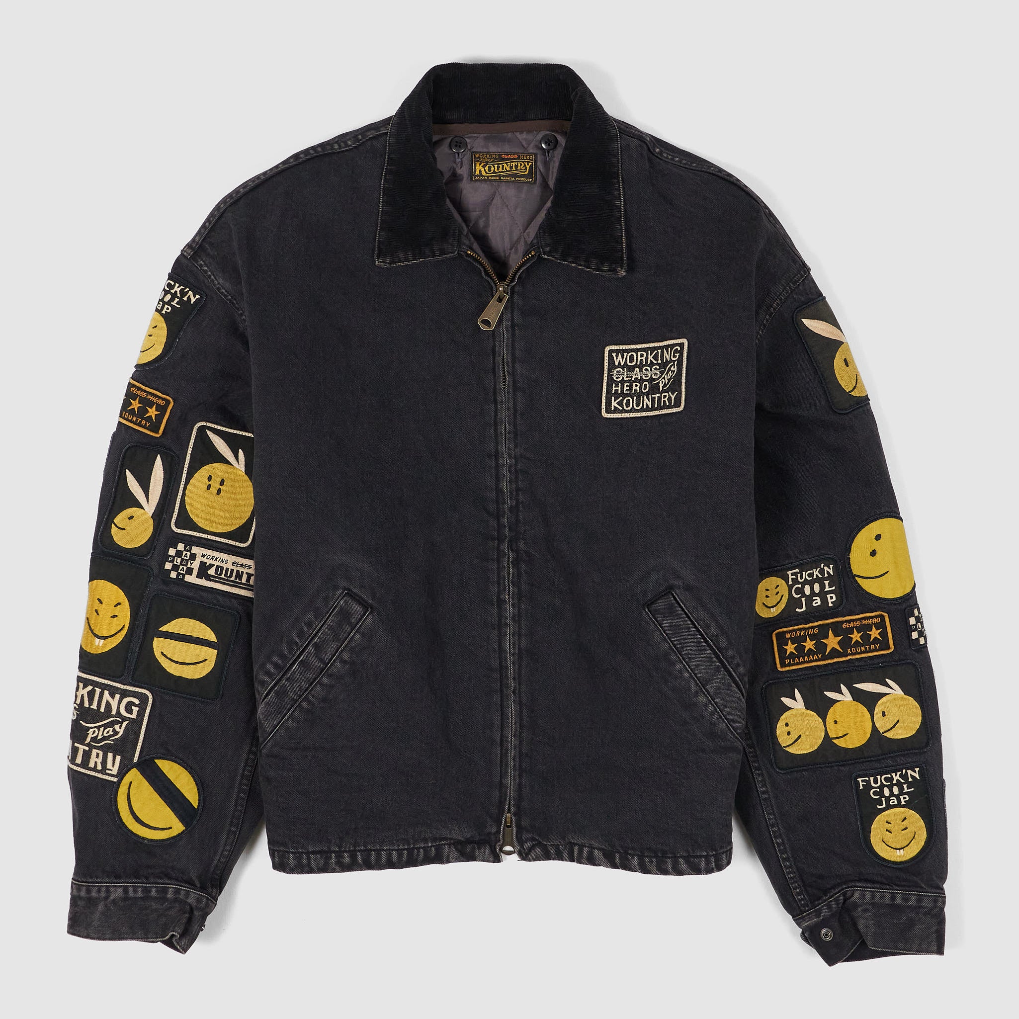 Kapital 14 oz. Smiley Lined Denim Jacket - DeeCee style