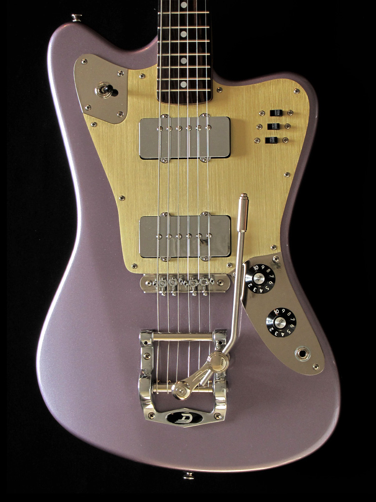 The most classy Deimel Firestar »Saturn Lavender« – Deimel Guitarworks