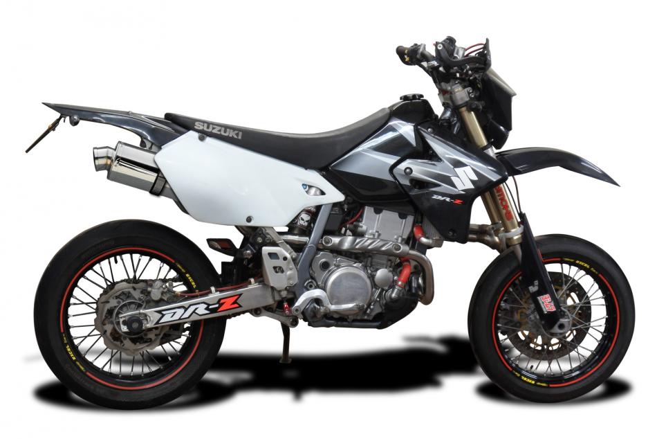 Slip On 8 Inch Round 304 Stainless Steel Muffler for DR-Z400SM