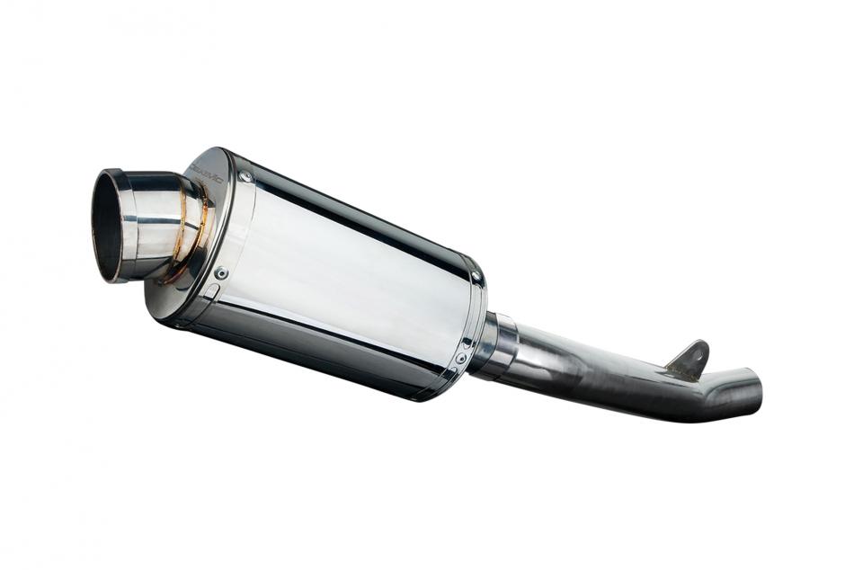 Kawasaki ZX-6R Ninja 636 2009-2019 Slip On 9″ Oval Stainless