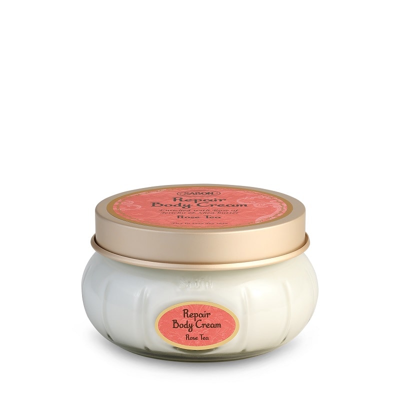 リペアボディクリーム ローズティー（200mL）: サボン｜DEPACO