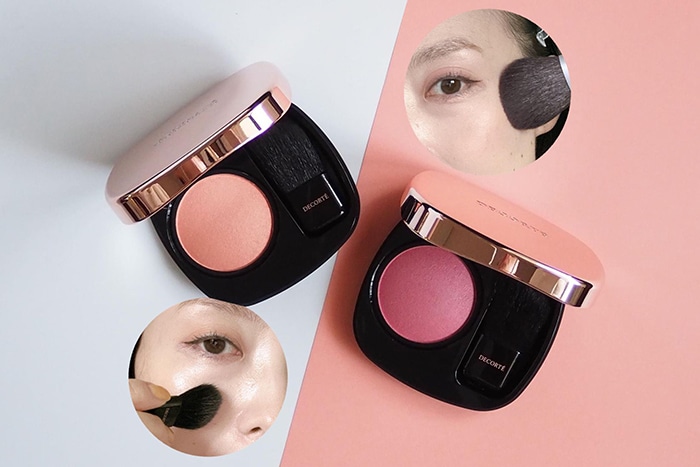 コスメデコルテ〉のパウダーチークで叶う！大人の頬を彩る上品血色感メイク