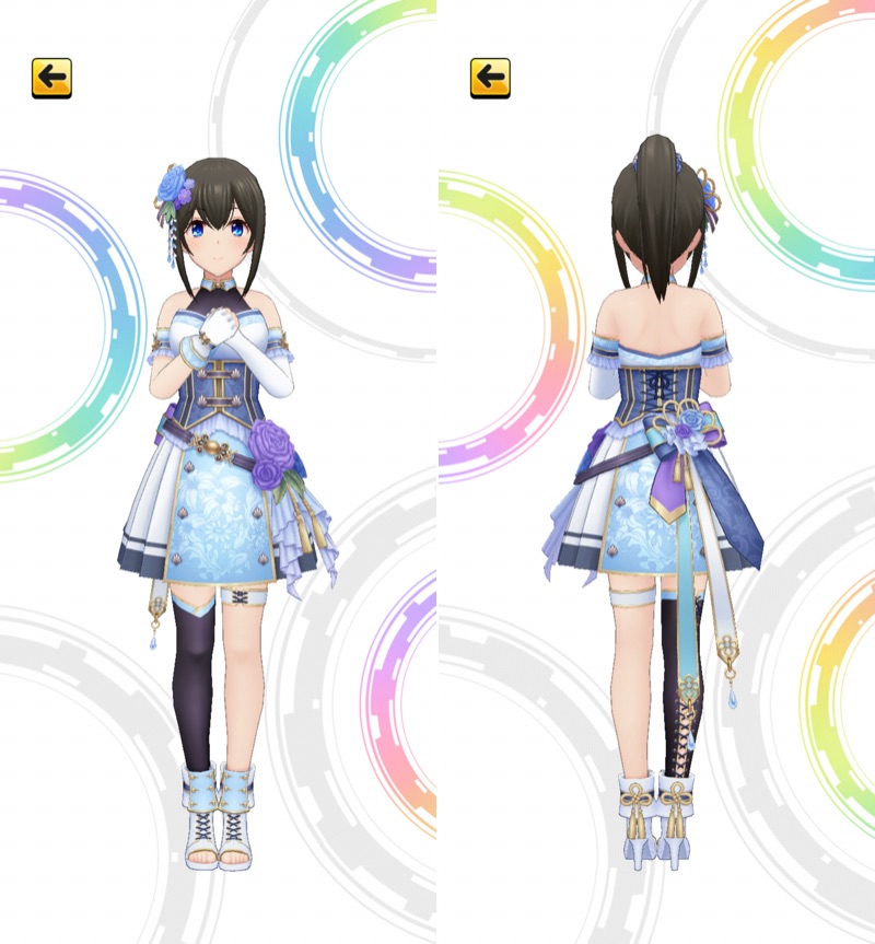 デレステ】浴衣限定SSR［星祭りの夜］鷺沢文香 特技・センター効果・3D