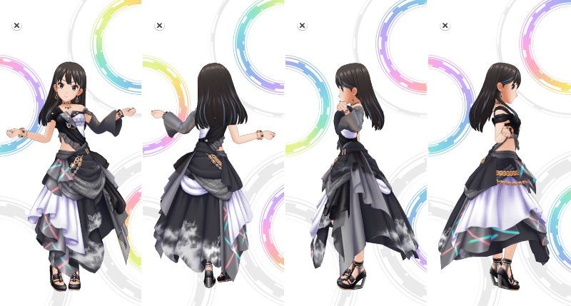 デレステ】渋谷凛の3D衣装一覧 SSR・ドレスショップ・セレクトショップ