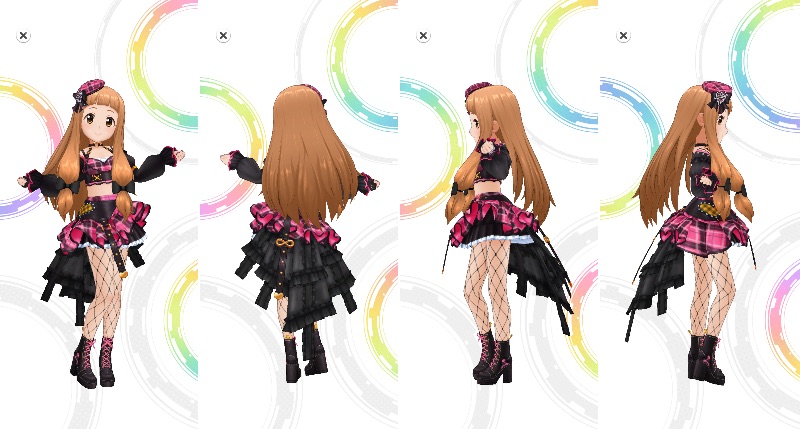 デレステ】市原仁奈の3D衣装一覧 SSR・ドレスショップ・セレクト
