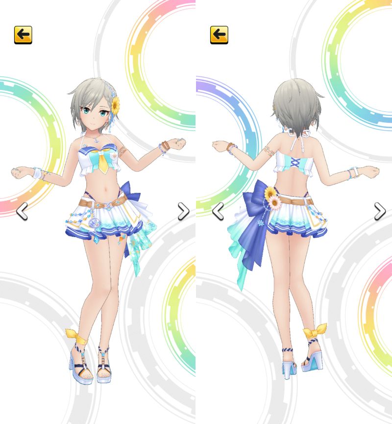 デレステ】水着限定SSR［よくばりサニーバカンス］アナスタシア 特技