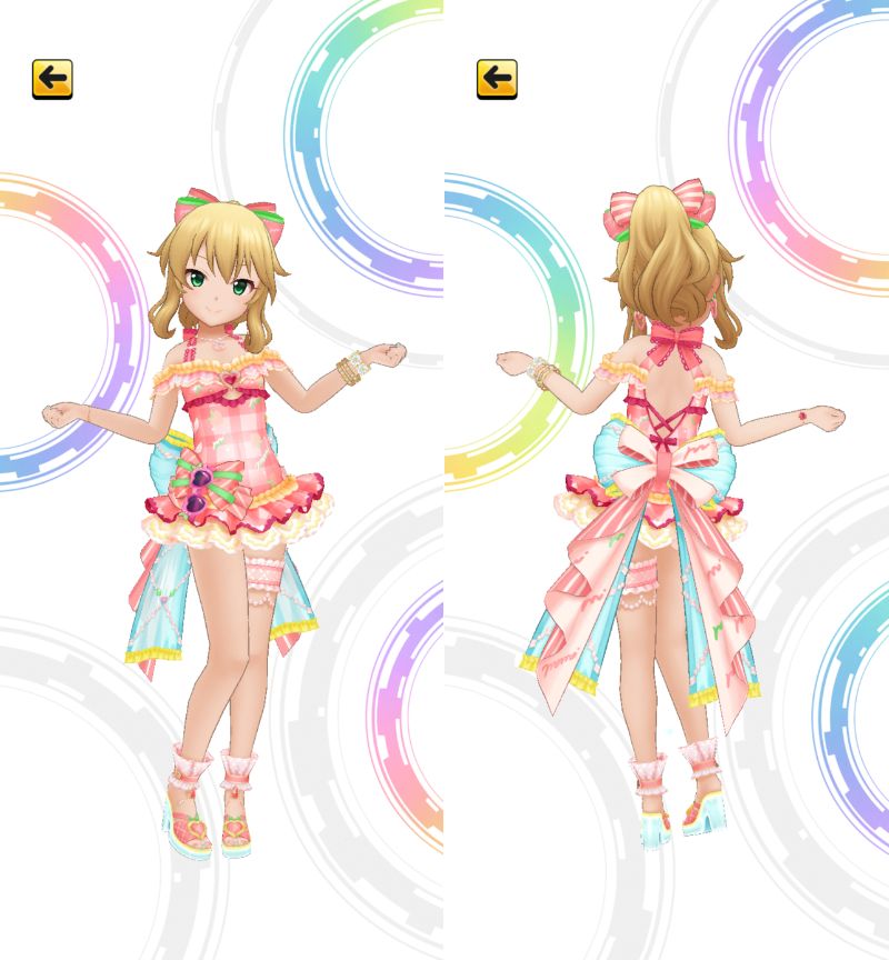 デレステ】2周目ブランフェス限定SSR［素顔のピーチバカンス］櫻井桃華