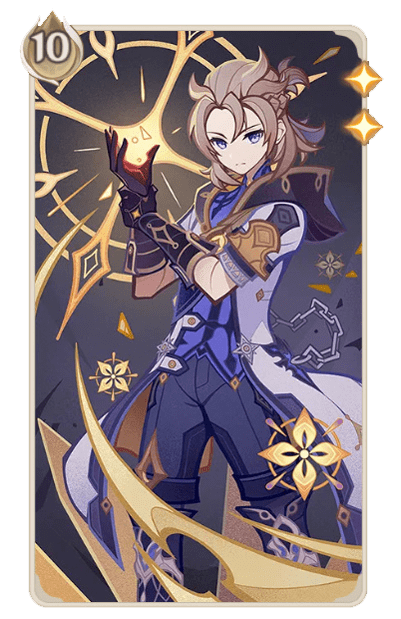 アルベド】七聖召喚キャラカード（Wiki）【原神】｜プルデザイン