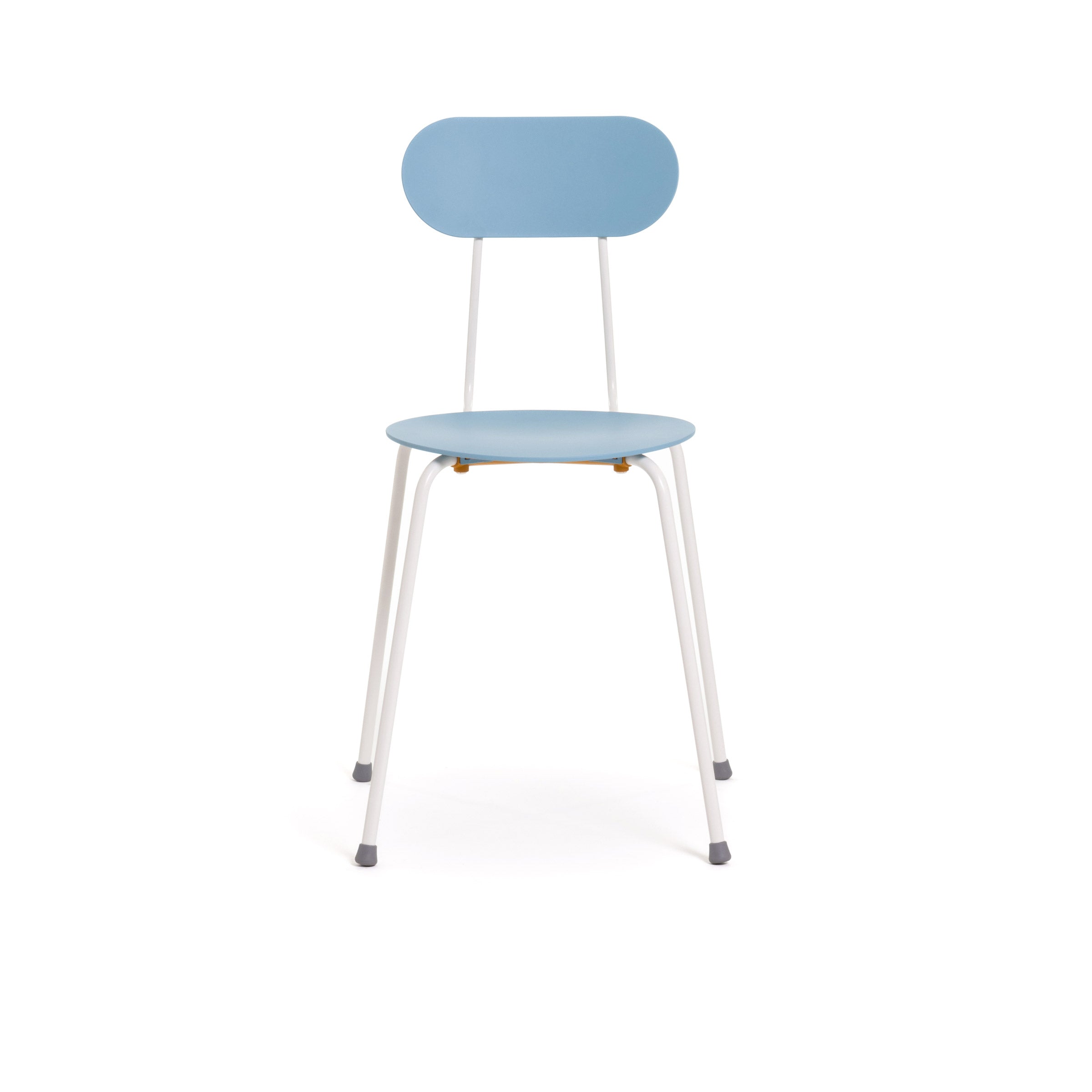 Metal Stackable Chair MARIOLINA Set of Two by Enzo Mari for Magis