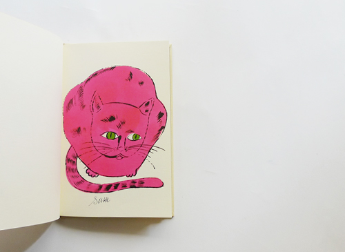 古書古本 dessin: Holy Cats by Andy Warhol's Mother / 25 Cats Name