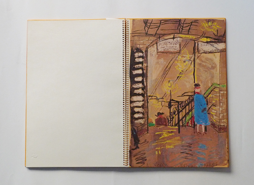 古書古本 dessin：香月泰男スケッチ集3 パリ篇 II・1956年（求龍堂）