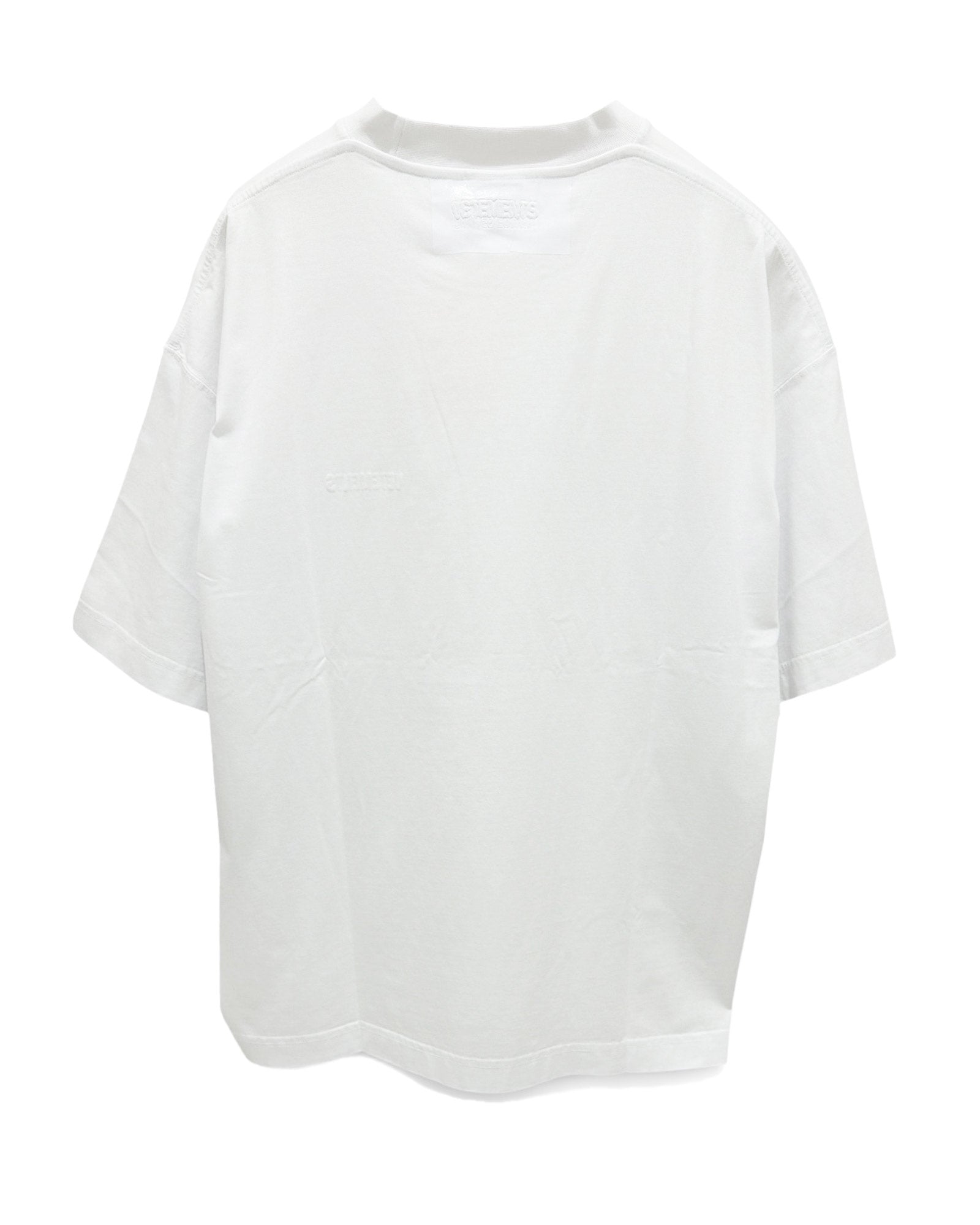 VETEMENTS (ヴェトモン) SS26 Tシャツ TAPED LOGO T-SHIRT / WHITE