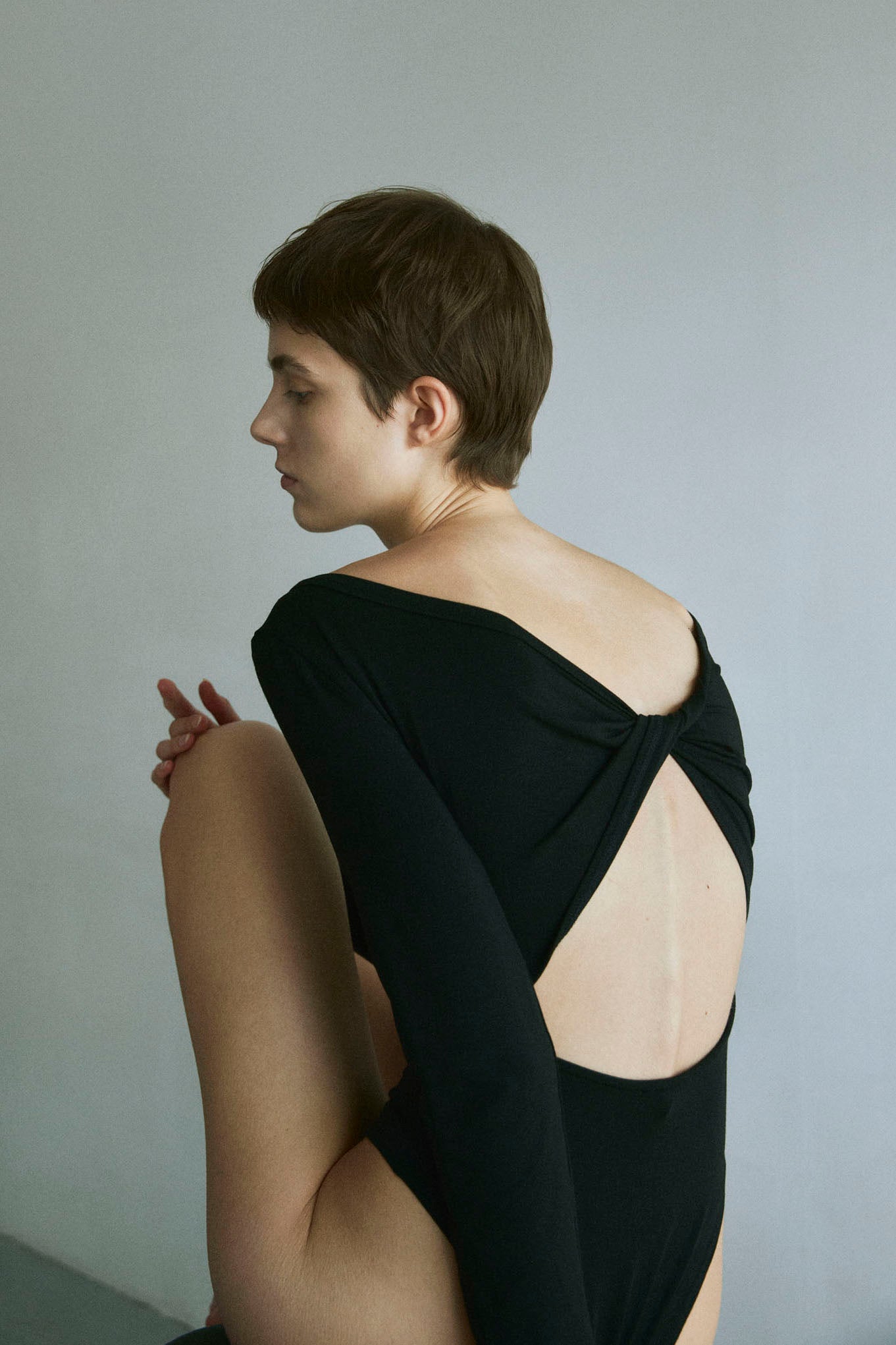 Collagen Twisted Back Bodysuit – determ;