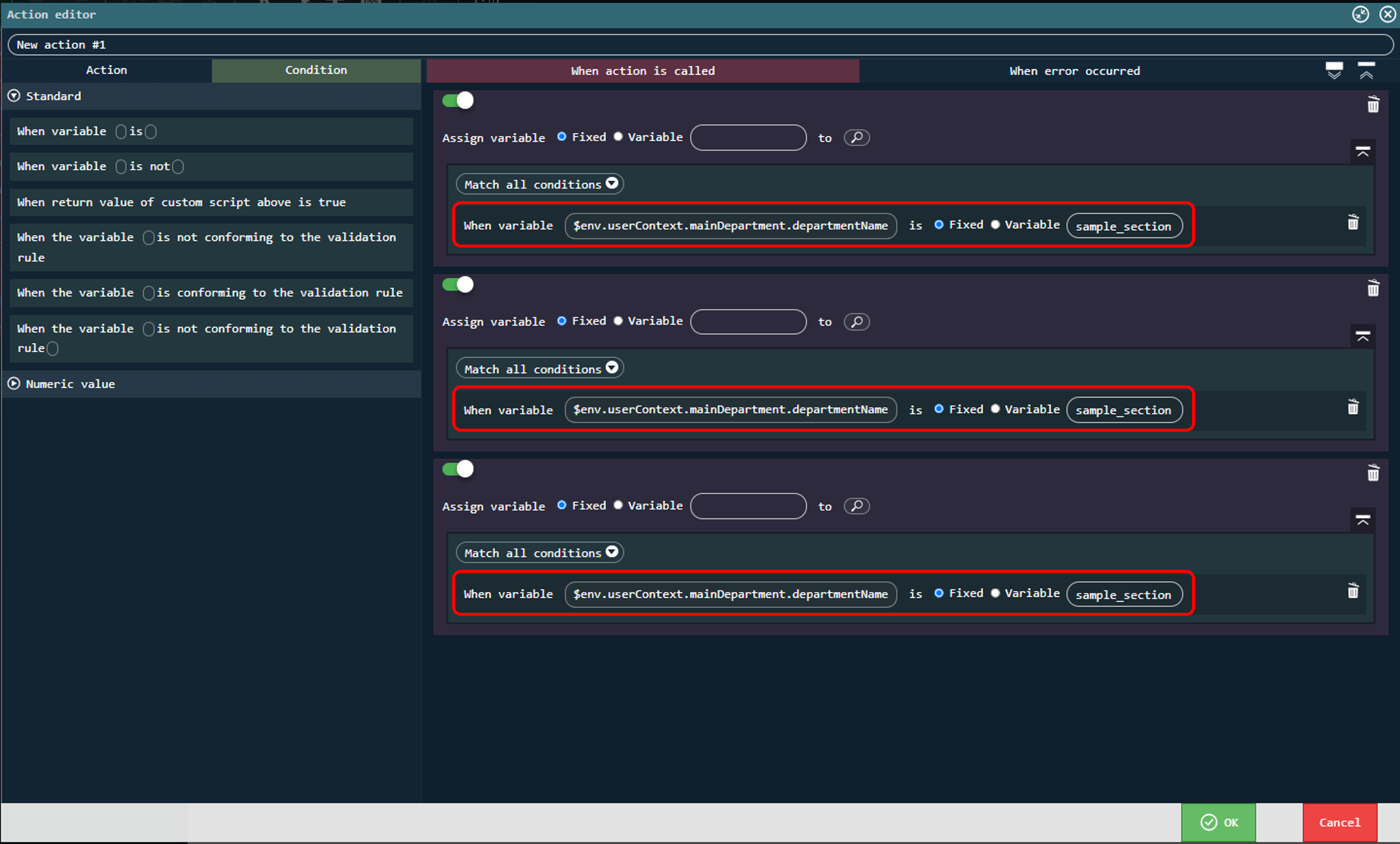 ラベル〇にジャンプする」と「ラベル〇」の利用方法 - intra-mart