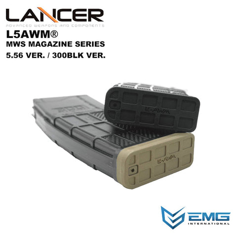 EMG/Angry Gun LANCER SYSTEMS 公式ライセンス L5AWM V2 MWSマガジン