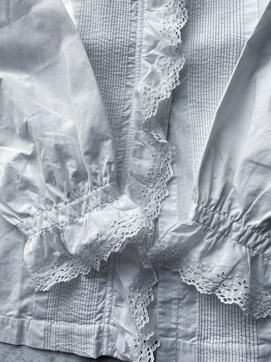 フランスアンティークブラウス2