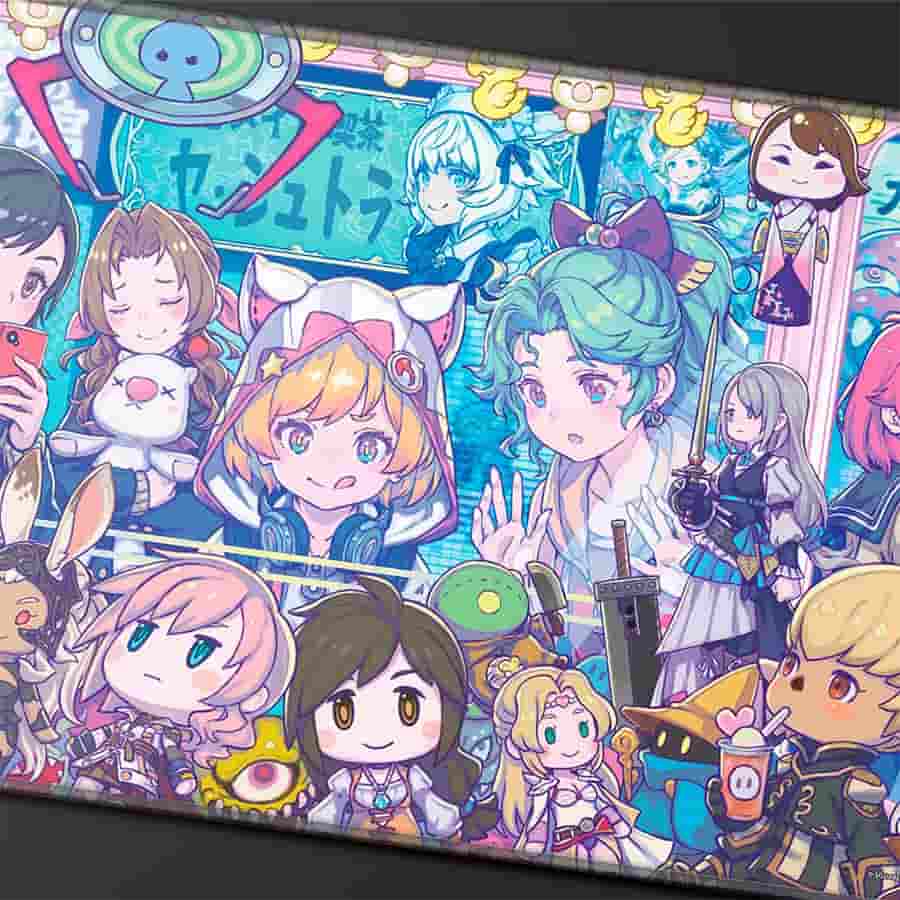 ULTRA PRO: FINAL FANTASY: SQKAWAII SOUNDS PLAYMAT