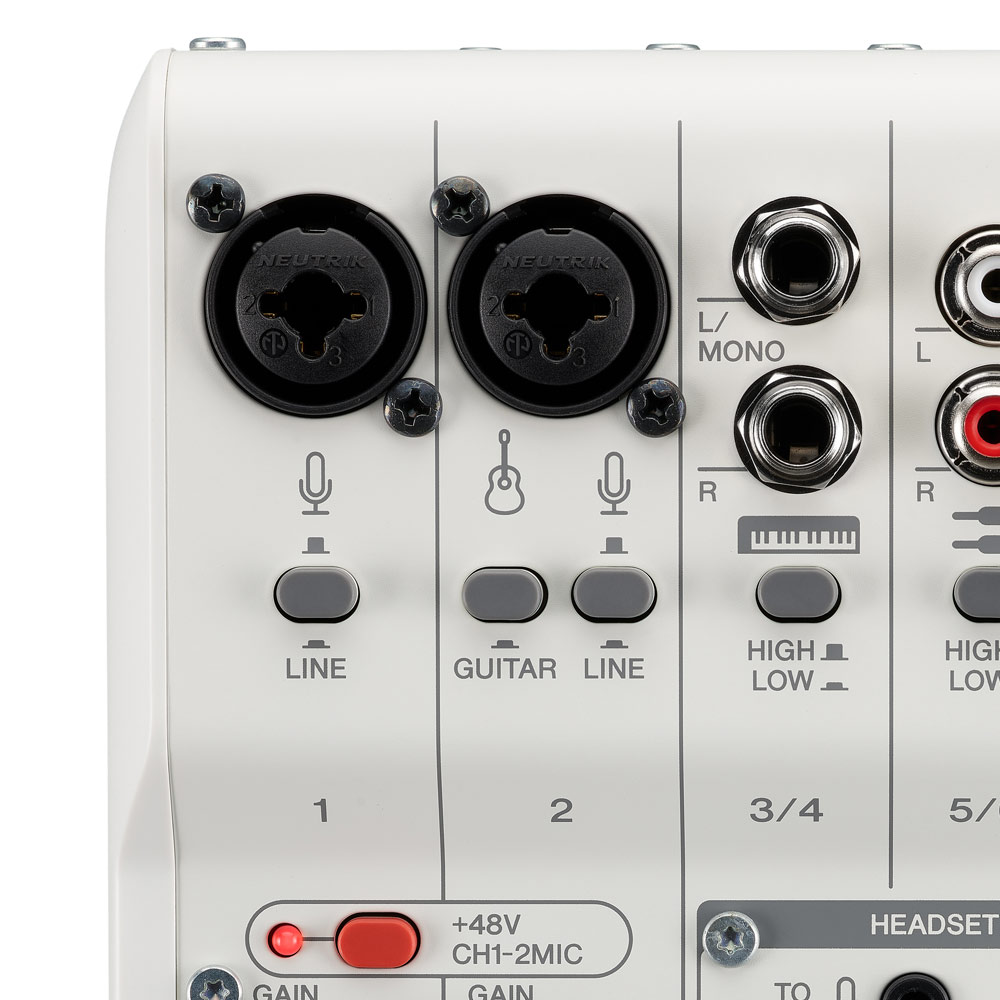 配信ミキサーの最新モデル｜YAMAHA、「AG03MK2」「AG06MK2」を発表