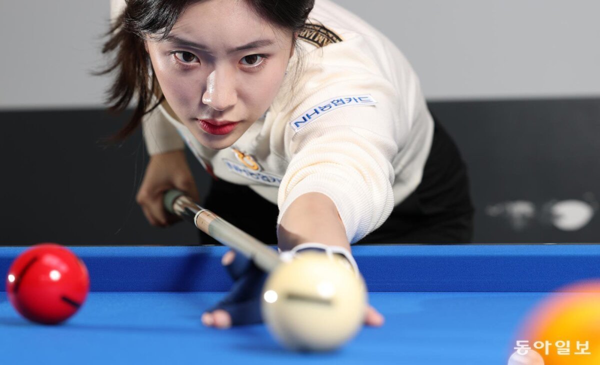ビリヤードのチョン・スビン、「女帝」金佳映を再び撃破 「10年後は