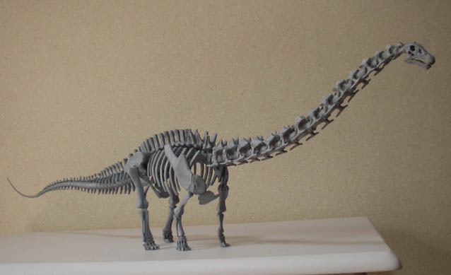 学研「1/35 恐竜骨格モデルシリーズ ディプロドクス」