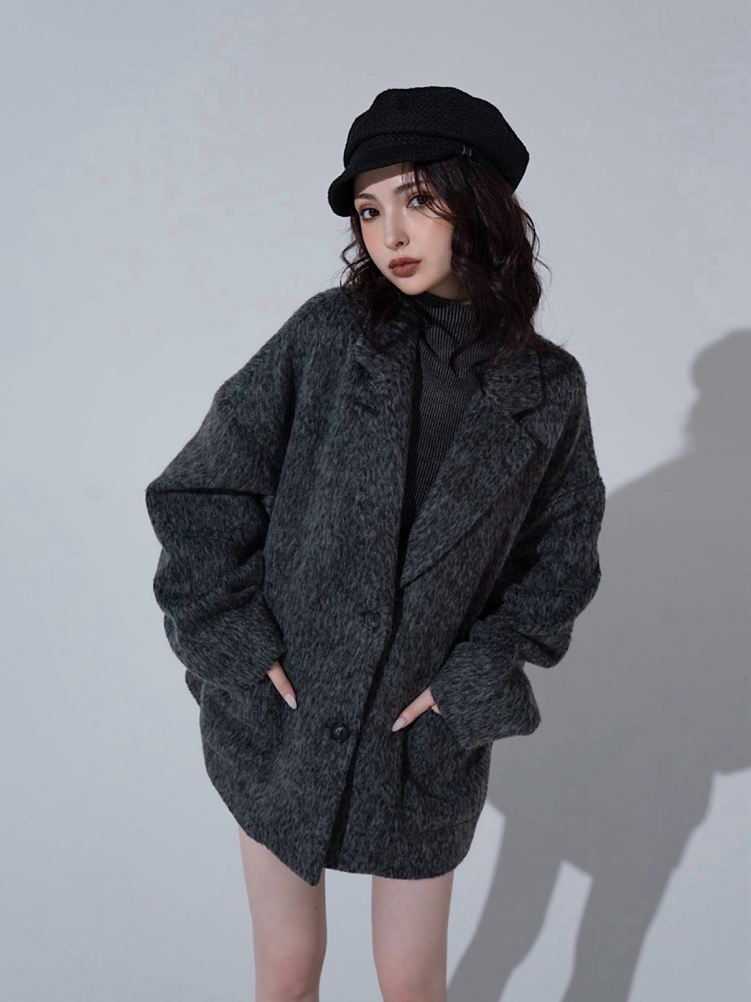 Shaggy loose jacket/coat | DIANTÉ (ディアンテ)公式通販サイト