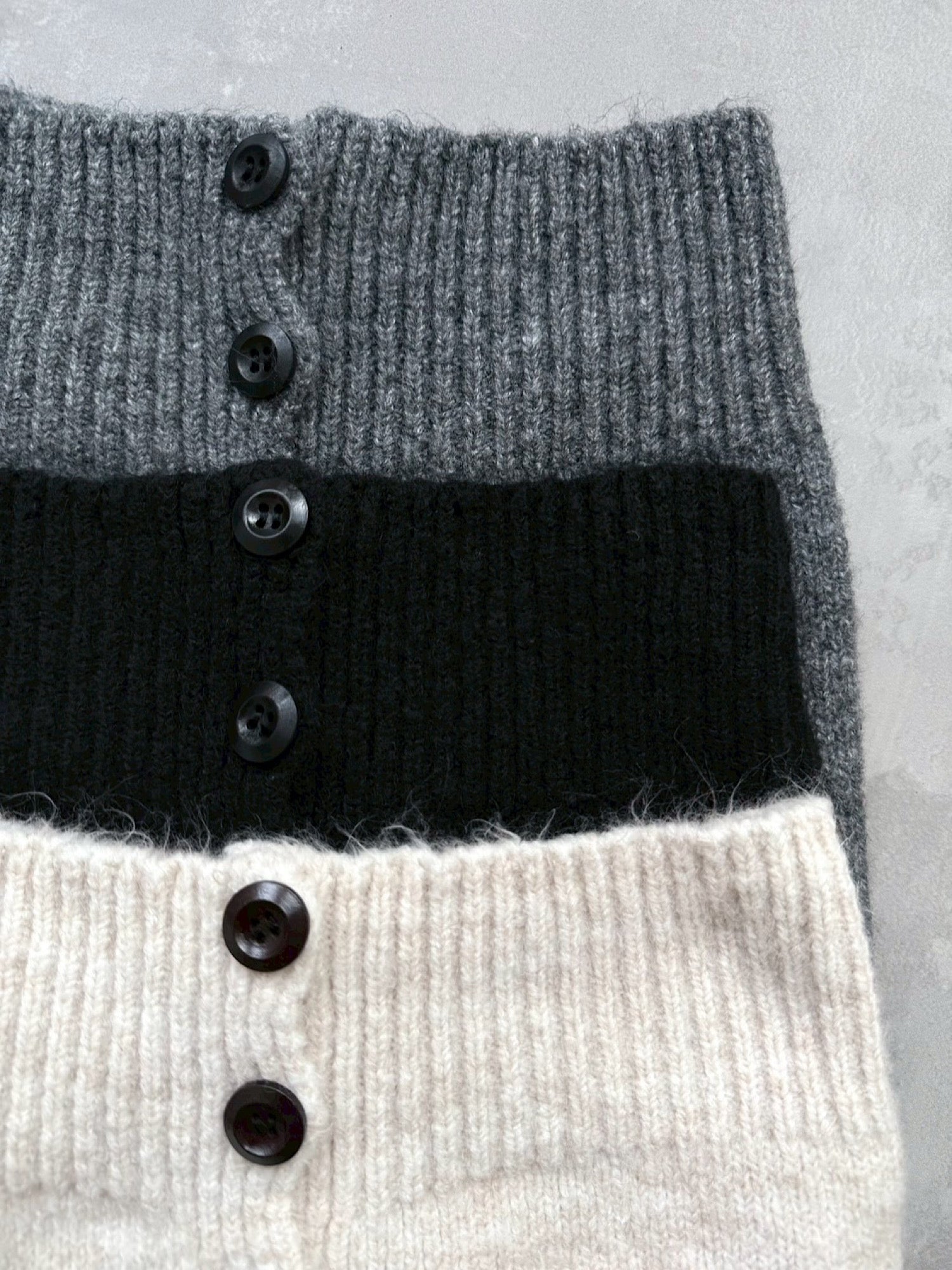 Front button baretop×Knit cardigan SET | DIANTÉ (ディアンテ)公式