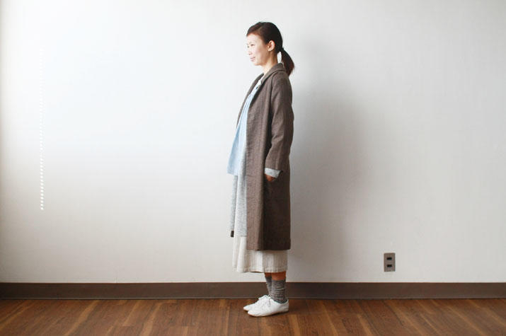fog linen work × キナル別注 ガウンコート – キナル diary
