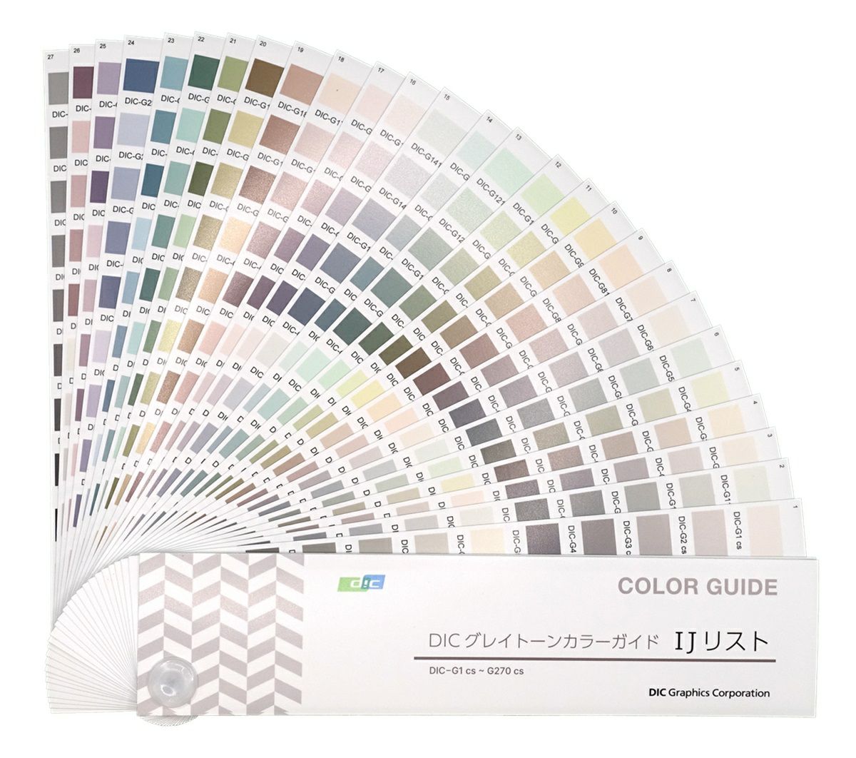 DICグレイトーンカラーガイド IJリスト | DIC COLOR STORE