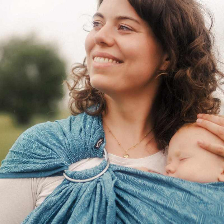 ヘンプ混 ミスティック ペトロール ｜ディディモス リングスリング