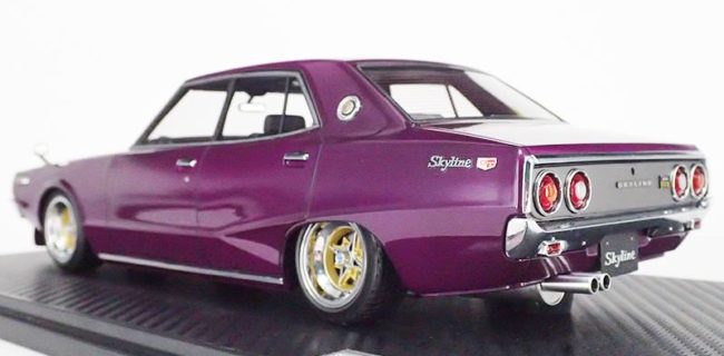 イグニッションモデル 1/43 スカイライン GT-X (GC110) パープル