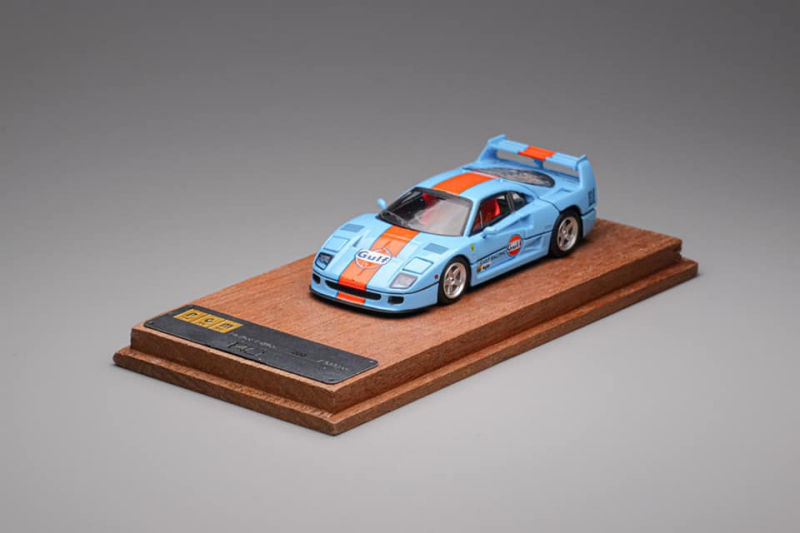 PGM Ferrari F40 LM Gulf Livery • DiecastSociety.com