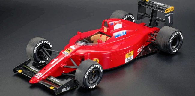 GP Replicas Painted Sample 1:12 Ferrari F1-90 641/2
