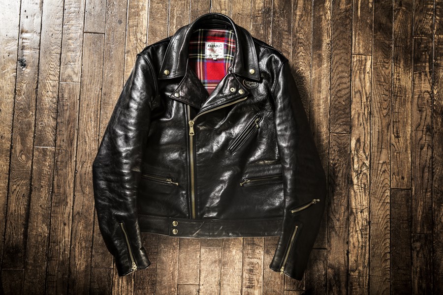 ルイスレザー ドミネーター ベジカウ(茶芯) size:36 経年変化が醍醐味