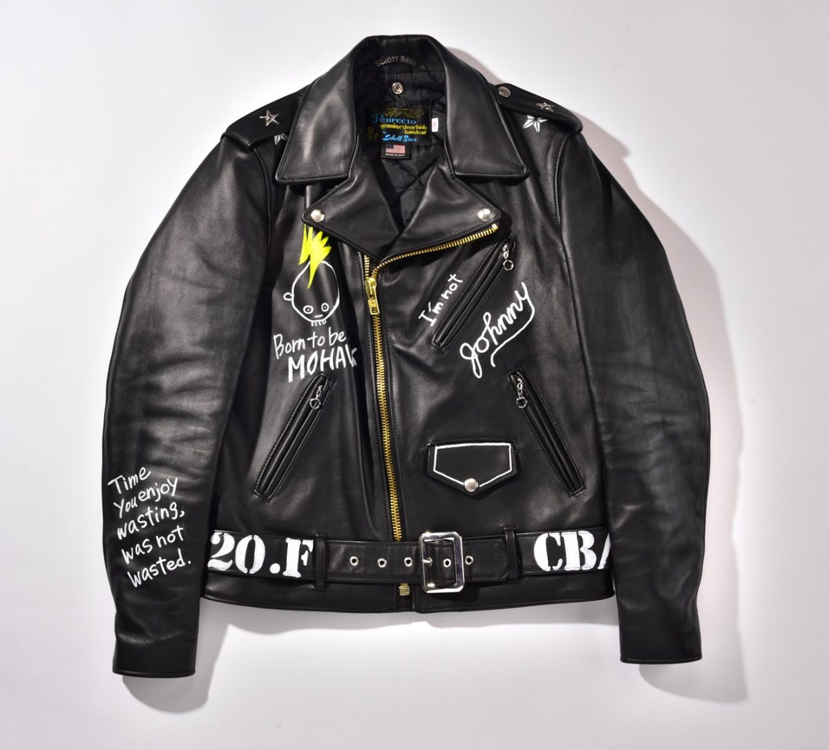 革ジャンのペイントカスタムのやり方とは？ 水性顔料を使って自作で